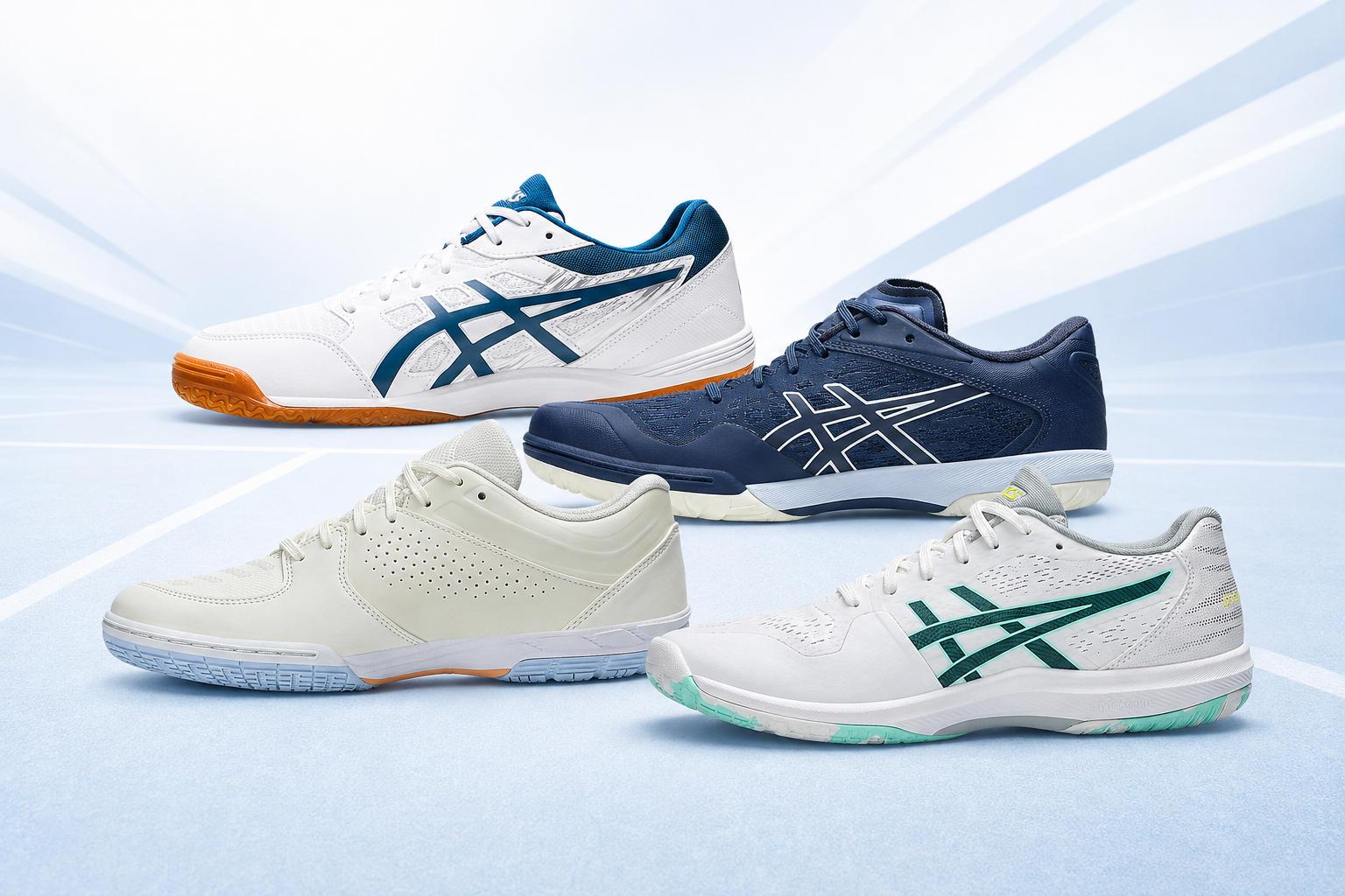 ASICSの卓球シューズ4モデル